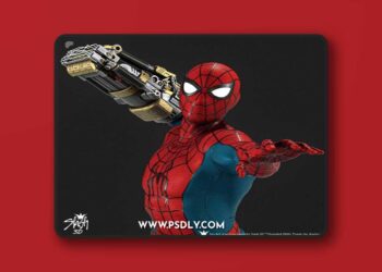 Slash 3D – Spiderman – 3D Print Model STL
