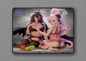 Sylviana Sculpt – Albedo Shalltear – 3D Print Model STL