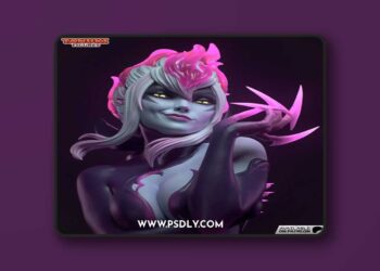 Tanuki Figures – Evelynn Busto League Of Legend – 3D Print Model STL