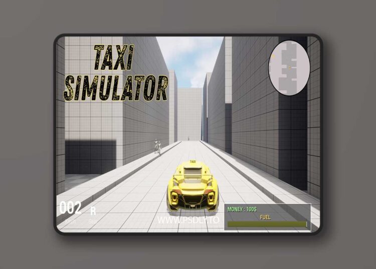 Taxi Driver Simulator (5.6-5.8) for Unreal Engine 1 Taxi Driver Simulator (5.6-5.8)