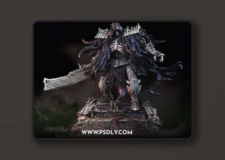The Death Knight – 3 Month Loyalty Reward – 3D Print Model STL 1 The Death Knight – 3 Month Loyalty Reward – 3D Print Model STL