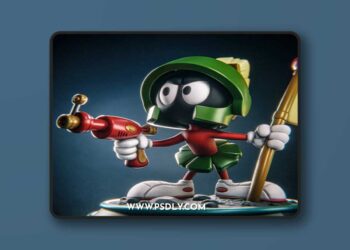 Toon Studios – Marvin The Martian – 3D Print Model STL
