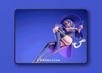 Ursula Callistis from Little Witch Academia – 3D STL Print Model