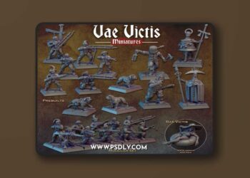 Vae Victis Miniatures – Blood and gold vol 04 July 2024 – 3D Print Model STL