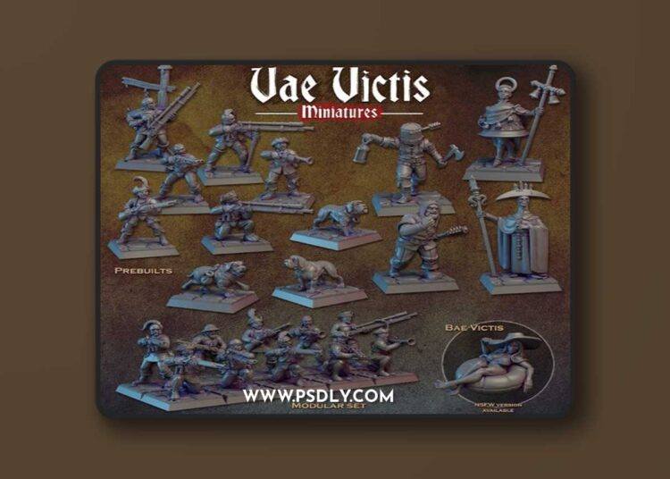 Vae Victis Miniatures – Blood and gold vol 04 July 2024 – 3D Print Model STL 1 Vae Victis Miniatures – Blood and gold vol 04 July 2024 – 3D Print Model STL