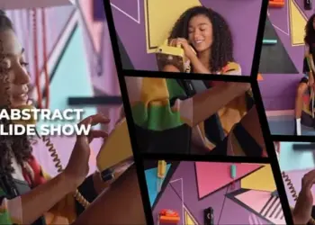 Videohive Abstact Slice Slide Show 65562455