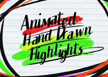 Videohive Animated Hand Drawn Highlights 65168688