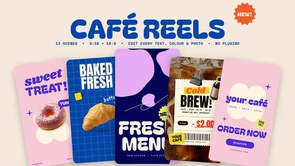 Videohive - CAFÉ REELS Social Reels Pack - 65200298 1 Videohive CAFE REELS Social Reels Pack 65200298