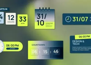 Videohive Calendar Date Time Reminder Lowerthirds 2 65215596
