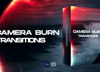 Videohive Camera Burn Transitions 65200820