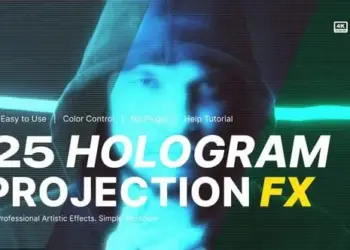 Videohive - Hologram Projection Effects - 65503824 3 Videohive Hologram Projection Effects 65503824