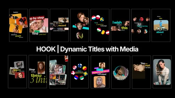 Videohive - Hook - Dynamic Title with Media - 65170068 1 Videohive Hook Dynamic Title with Media 65170068