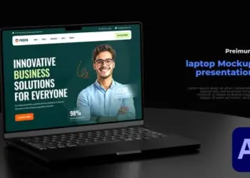 Videohive Laptop Mockup 65205486