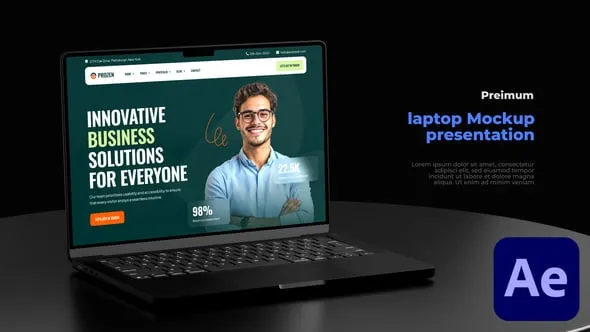 Videohive - Laptop Mockup - 65205486 1 Videohive Laptop Mockup 65205486