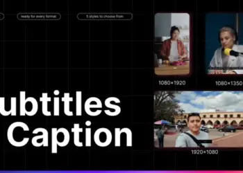 Videohive Modern Subtitles Caption Templates 65626923