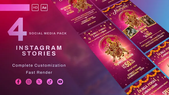 Videohive - Navaratri Durga Instagram Stories - 65170533 1 Videohive Navaratri Durga Instagram Stories 65170533