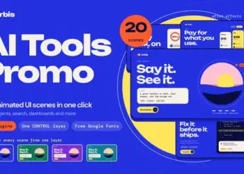 Videohive Orbis AI App SaaS Promo 65542017