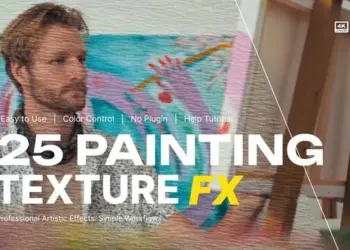 Videohive Painting Texture Effects 65206720