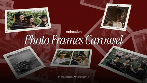 Videohive - Photo Frames Carousel - 65610690 1 Videohive Photo Frames Carousel 65610690