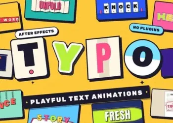 Videohive Playful Typography Pack 65562475