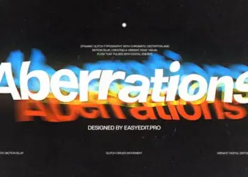 Videohive RGB Drift Typography 65204233