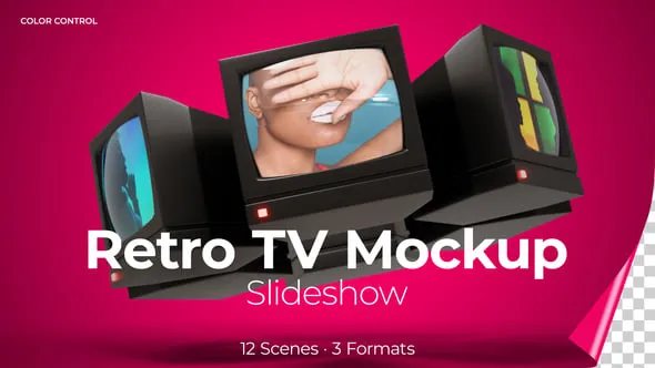 Videohive - Retro TV Mockup Slideshow - 65514923 1 Videohive Retro TV Mockup Slideshow 65514923