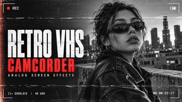 Videohive - Retro VHS Camcorder – Analog Screen Effects & Overlays Pack - 65205666 1 Videohive Retro VHS Camcorder – Analog Screen Effects Overlays Pack 65205666