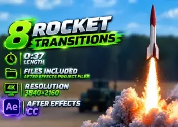 Videohive Rocket Transitions Pack 65169937