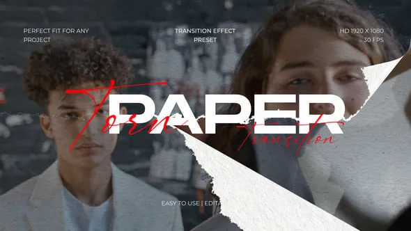 Videohive - Torn Paper Transition - 65170293 1 Videohive Torn Paper Transition 65170293