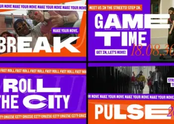 Videohive Urban Glitch Sport Slideshow 65533149