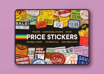 Vintage Price Stickers Retail Tags 292320352