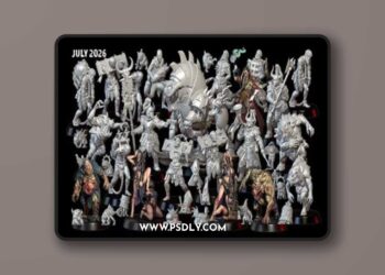 Wargames Crew July 2026 – 3D Print Model STL