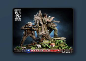 Wicked – First Blood Diorama – 3D Print Model STL