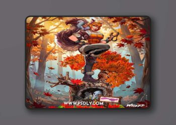 Wicked – Squirrel Girl Sculpture – 3D Print Model STL