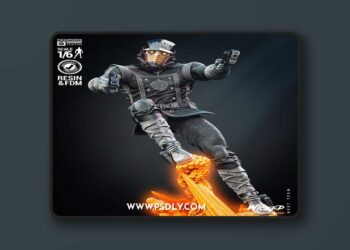 Wicked – Star Lord Comic Version Sculpture – 3D Print Model STL