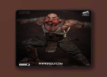 ZEZ Studio – Baraka Statue and Bust – 3D Print Model STL