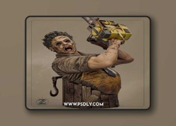 Zenith Studios – Leatherface Bust – 3D Print Model STL