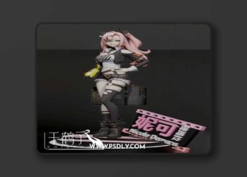 Zenless Zone Zero ZZZ – Nicole Demara By Griskeee – 3D Print Model STL