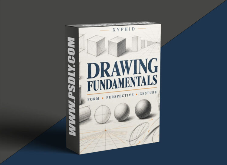 xyphid - Drawing Fundamentals: Form, Perspective & Gesture (7 Lessons + Worksheets) 1 xyphid - Drawing Fundamentals: Form, Perspective & Gesture (7 Lessons + Worksheets)